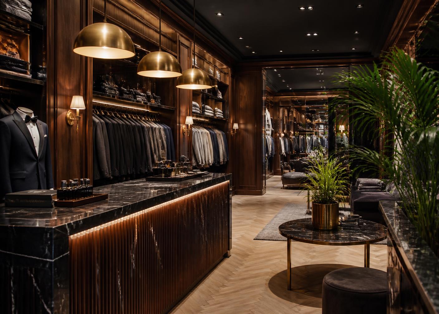 Inside the XX Large Boutique showroom in Owerri